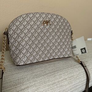 Anne Klein Monogrammed Crossbody Purse, NWT